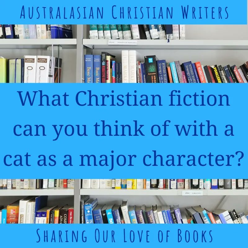 #ICYMI Jenny Blake @ausjenny is sharing at @acwriters Tuesday Book Chat | What Christian Fiction Can You Think of With a Cat As a Major Character? #bookchat https://t.co/lb71dcQpJy https://t.co/E5ibU3xawe