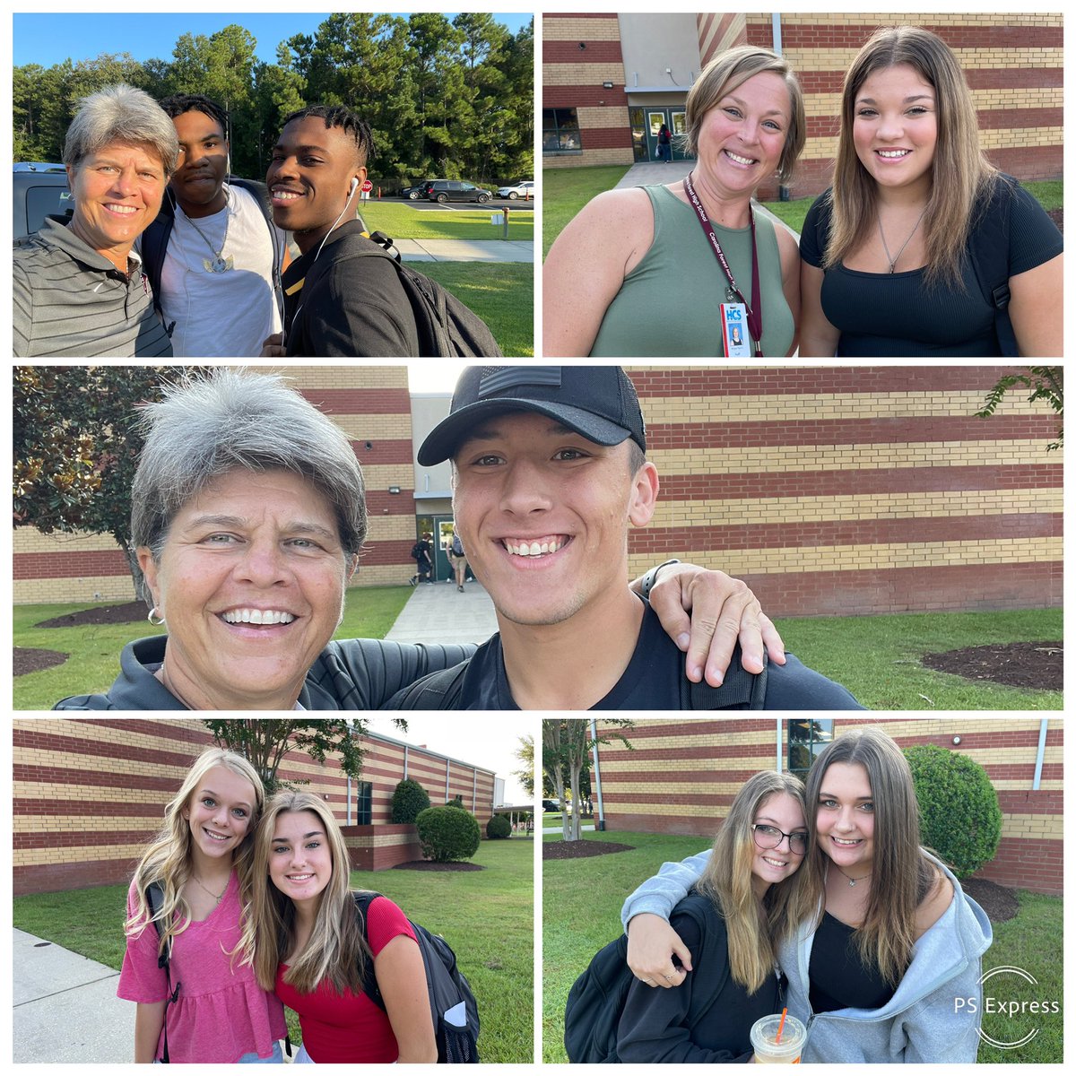 CFHPrincipal's tweet photo. It was a great 1st day in The Forest! Looking forward to a great school year! @cfhighschool @cfhspanthers #hcsback2school https://t.co/v2aaZma3RX