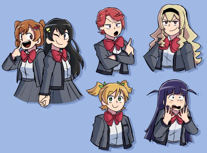watched the revstar movie the other night  #RevueStarlight 