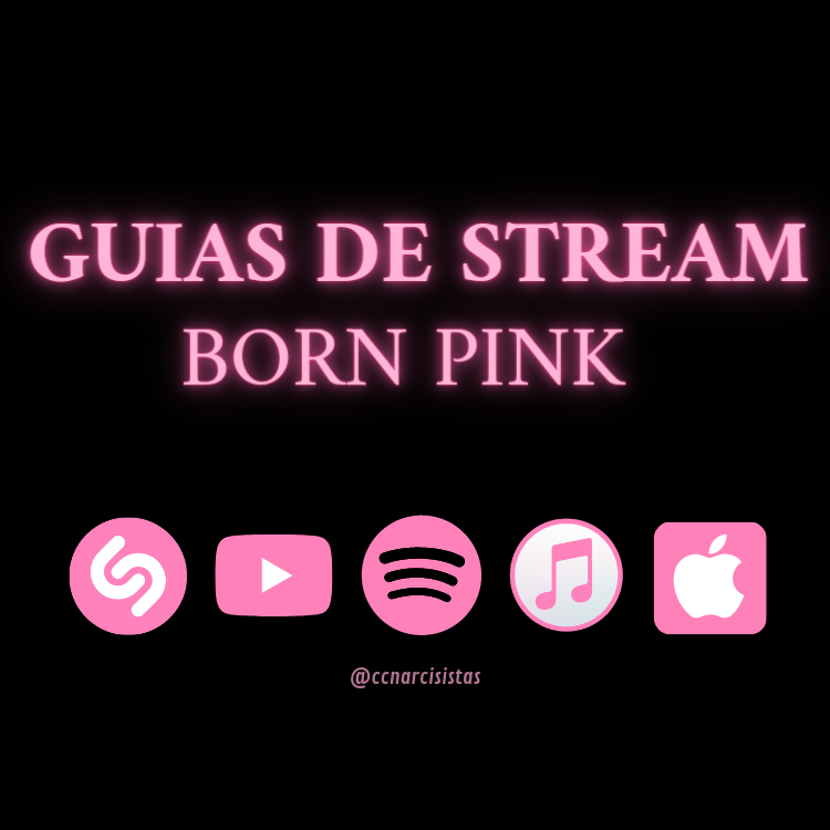 ccnarcisistas's tweet photo. GUIAS DE STREAM PARA BORN PINK

RT PARA DIFUNDIR

PINK VENOM COMING THIS FRIDAY
@BLACKPINK #BLACKPINK #PinkVenom https://t.co/sLbduCXFFq