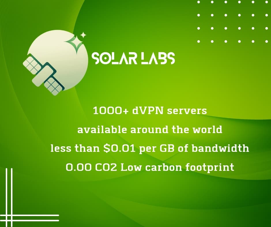 ChristianAlfrz9's tweet photo. #SolarLabs
Access to uncensored internet for all
also Looks a hard-to-believe concept.
This is where technologies such as
#dVPN come to the rescue.
#decentralized #cosmos #secured
Visit: https://t.co/sAoJIHki8d https://t.co/Qx0hrzjpm6