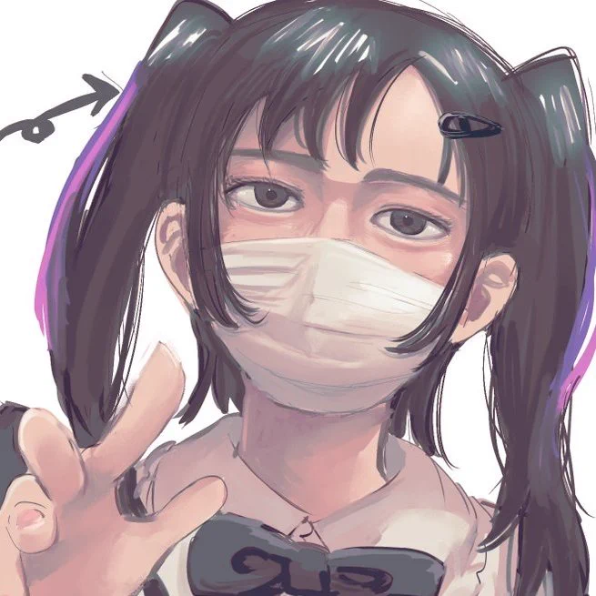 朝から地雷系女子描いてた。 