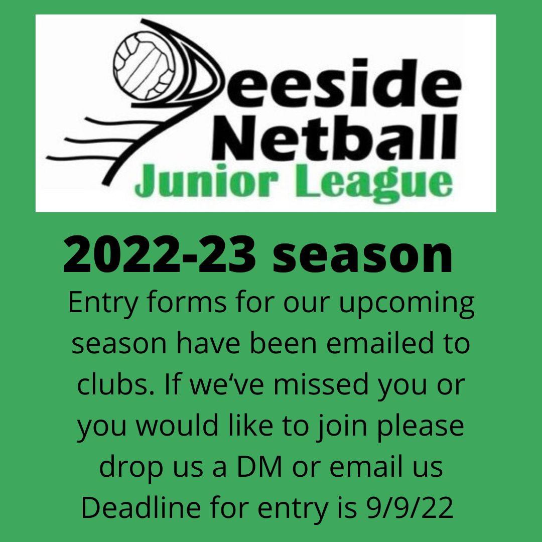 Deeside Netball Junior League (@dnjuniorleague) on Twitter photo 