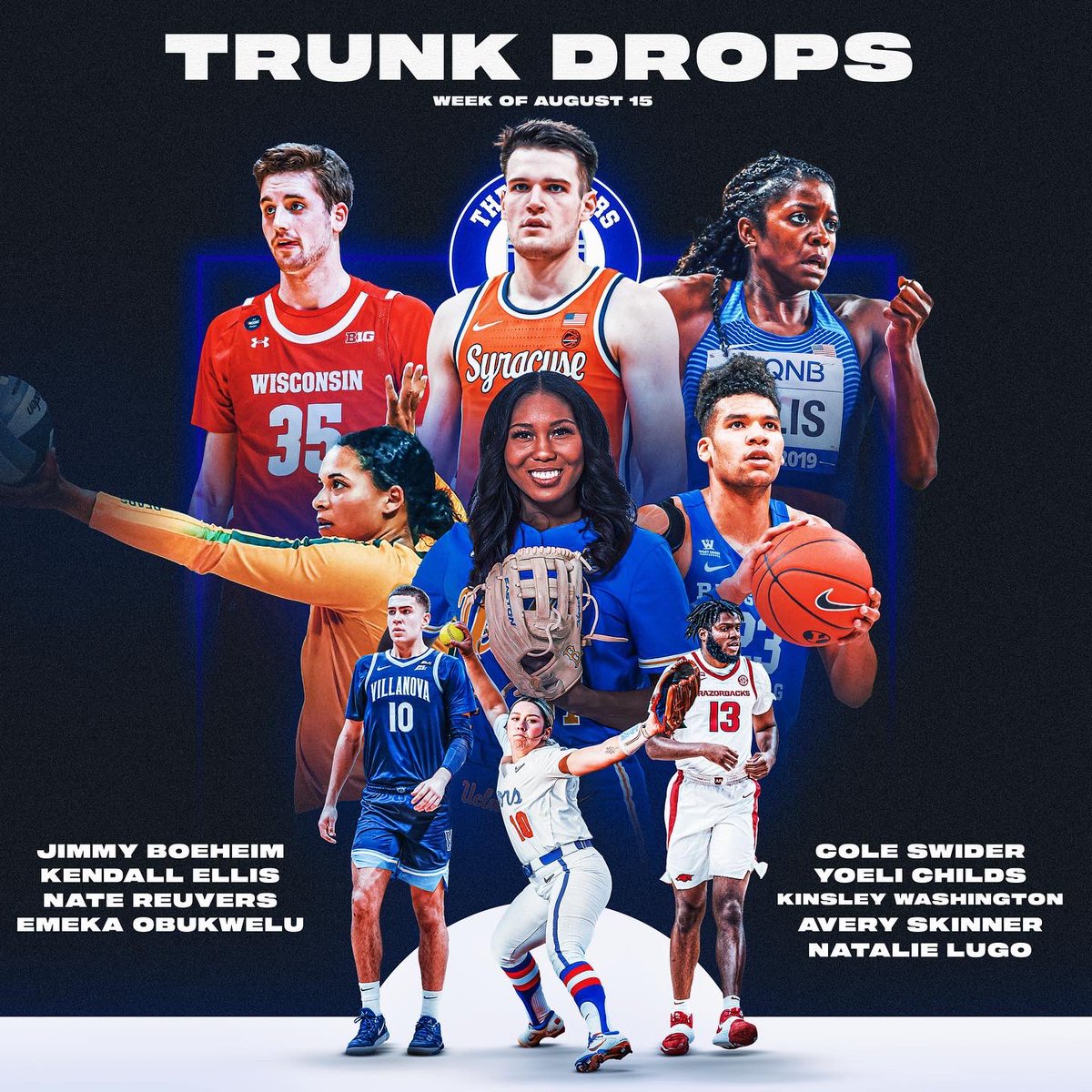 theplayerstrunk's tweet photo. 9️⃣ NEW drops as promised! A loaded week of trunks begins tomorrow night! #TPT @jimmyb_23 @yochilds22 @Reuvers35 @kendi_kendall @coleswider21 @EObukwelu27 @_KinsleyWash37_ @natalieglugo @averyskinnerr https://t.co/bVWvWeQ3Aw