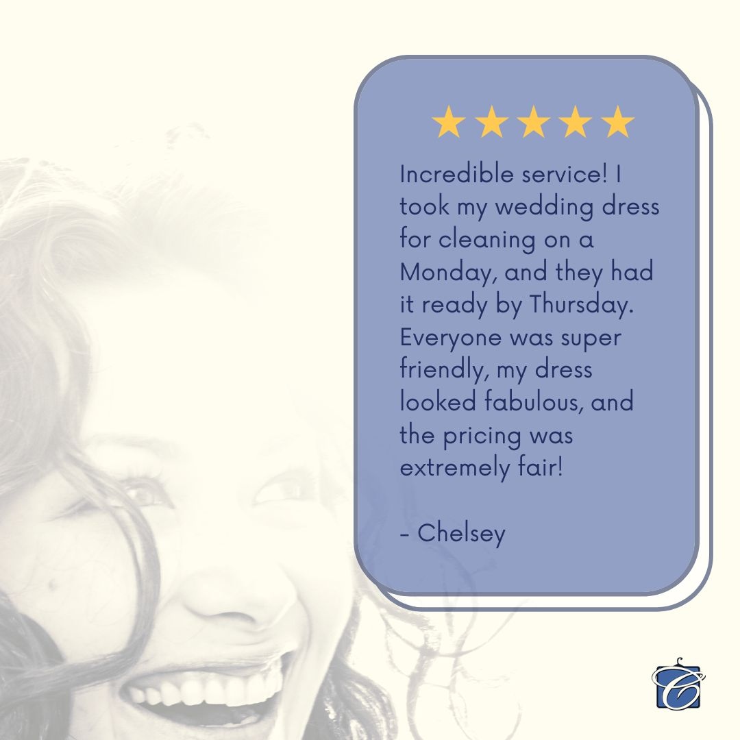 clear_cleaners's tweet photo. Thank you so much, Chelsey, for this fantastic review. We are so delighted that you are happy with our services! 

We are committed to providing the best dry cleaning services in Orange County. Visit https://t.co/ZxUg0tFUAb to learn how we can help you.

#CrystalClearCleaners https://t.co/eDp2ok1CKa