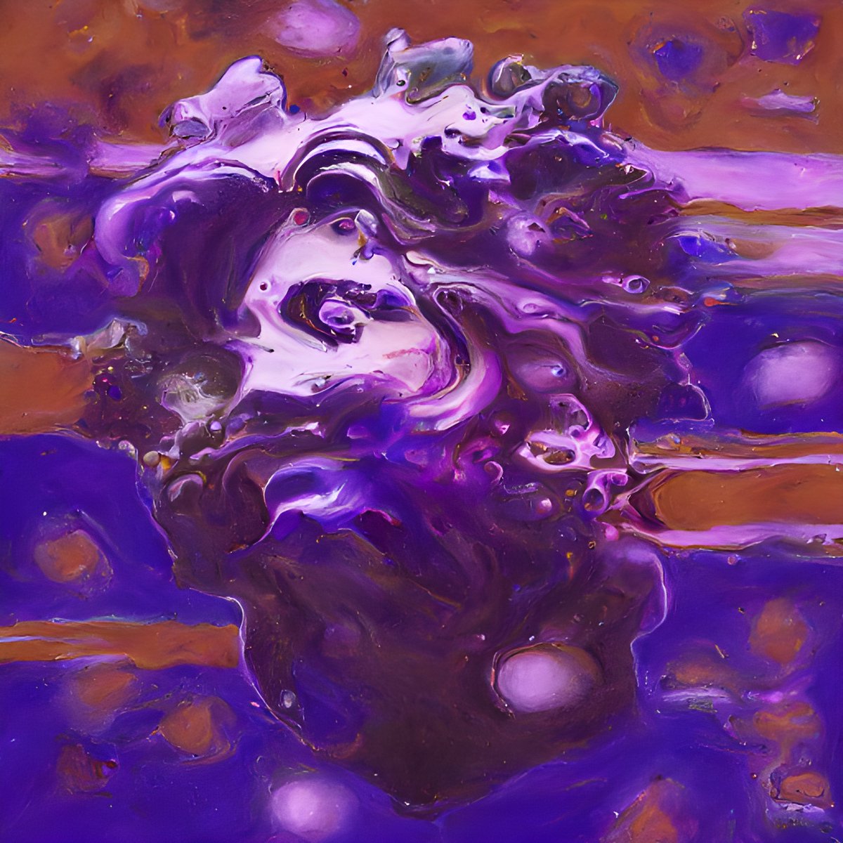 OakOrobic's tweet photo. 4 variations of #paintpourdiffusion on a Hellenistic bronze head of Dionysus #paintpour #discodiffusion #AIart https://t.co/m3uM866MCj