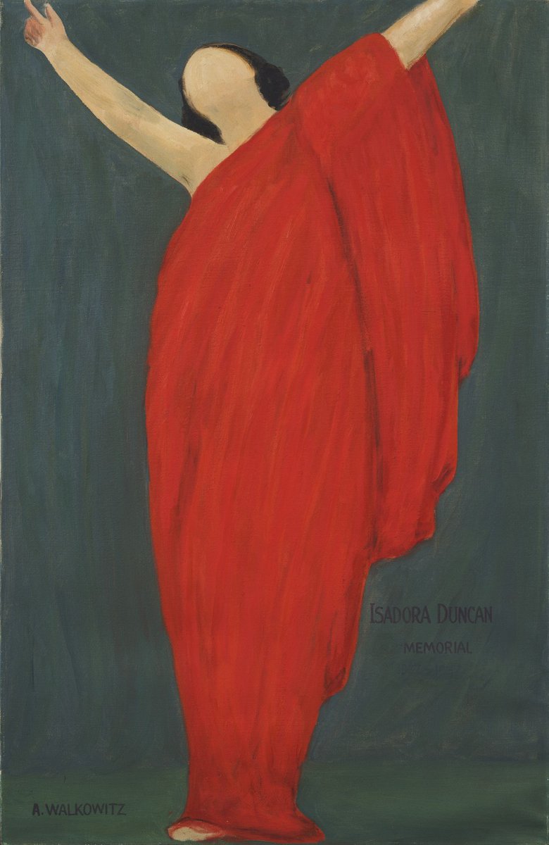 moma_paintings's tweet photo. Abraham Walkowitz, Isadora Duncan, 1927 #museumarchive #abrahamwalkowitz https://t.co/e3BhPbBH6G https://t.co/6iCDrFo49c