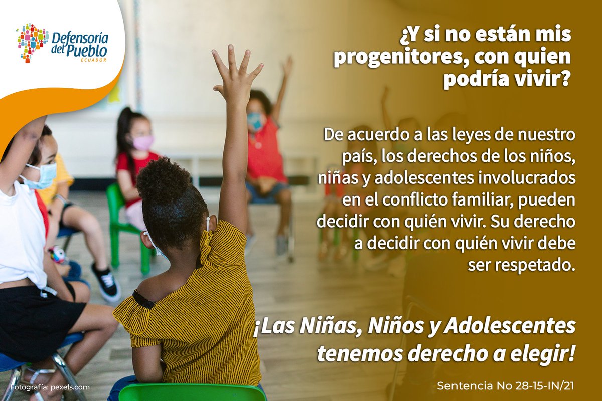 DEFENSORIAEC's tweet photo. La Defensoría del Pueblo impulsa junto a la Defensoría Pública la campaña #DefensaNiñezYAdolescencia para informar a la ciudadanía sobre la asistencia legal gratuita, a cargo de la
@DefPublicaEC. Trabajamos permanentemente por la
#DefensaNiñezYAdolescencia #JuntosPorTusDerechos https://t.co/2GHk2NlCKy