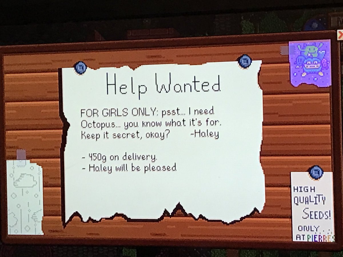 b1rd's tweet photo. Haley, I’m not going to “Yuck” anyone’s “Yum”, but maybe don’t post about your tentacle fetish in the town square of our little rural village. https://t.co/kwpJIyidHv