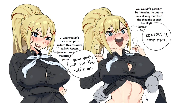 finished rewatching konosuba 