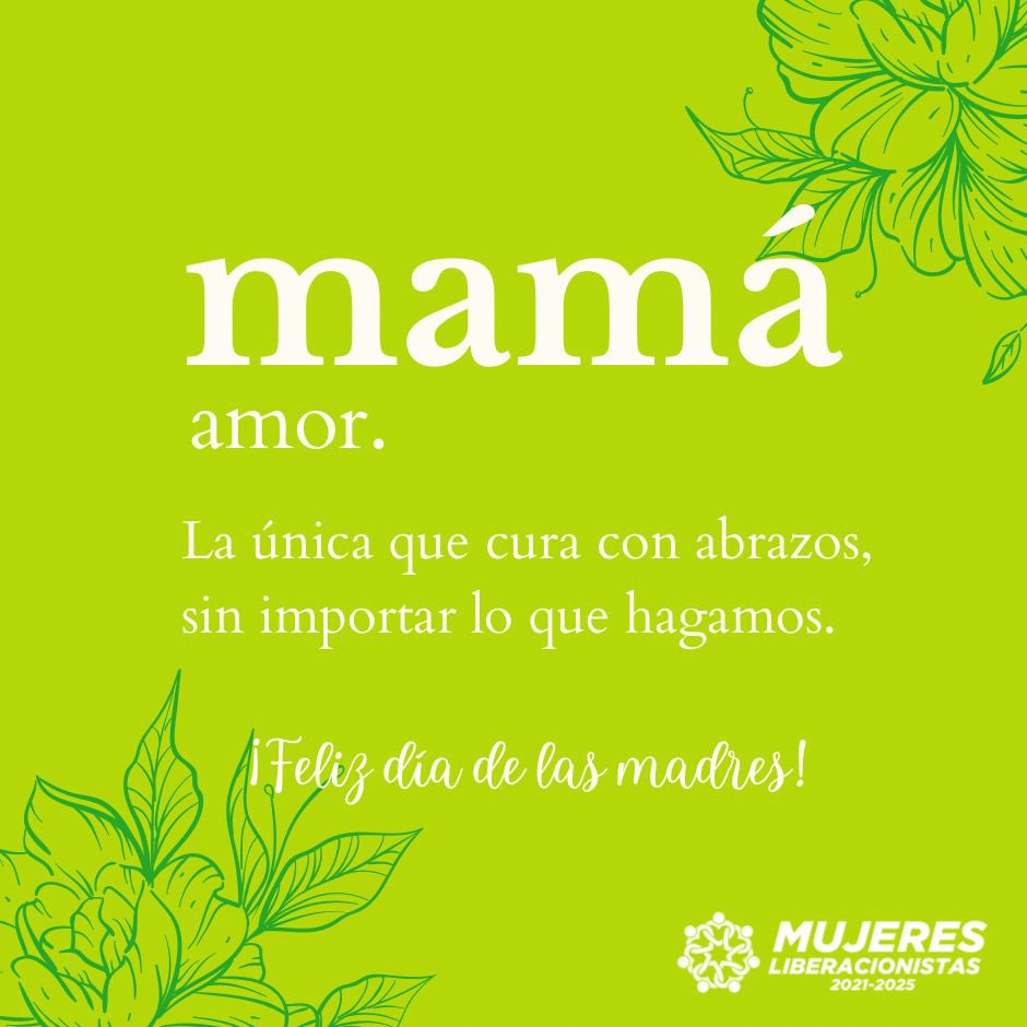 Felíz #DiaDeLaMadre “La única que cura con abrazos, sin importar lo que hagamos” <a href="/plncr/">Liberación Nacional</a> <a href="/PLNJuventud/">Juventudes PLN</a> <a href="/DiputadosPLN/">Fracción Liberación</a>