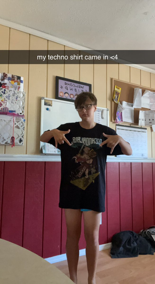 nickspidrmn's tweet photo. my techno merch came in :β)
#techno #technoblade #technomerch https://t.co/qzsdX0SHvT