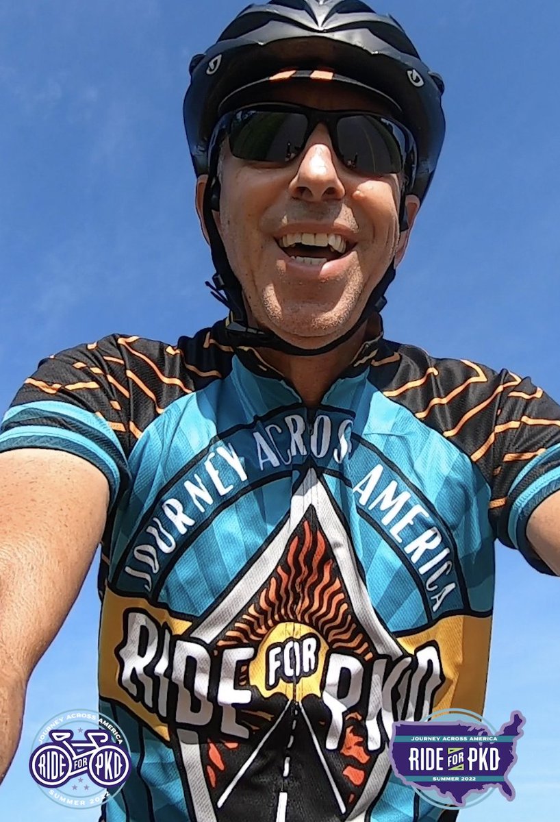 RideForPKD2022's tweet photo. We've officially completed three-quarters of RideForPKD's #JourneyAcrossAmerica! Today, Glenn cycled 60 miles from Zanesville to Belmont, Ohio getting back into some climbing as we head towards our upcoming events.๐ด
Watch the #RideForPKD recap: https://t.co/odbgMxQFRu https://t.co/UmpGTfvnvf