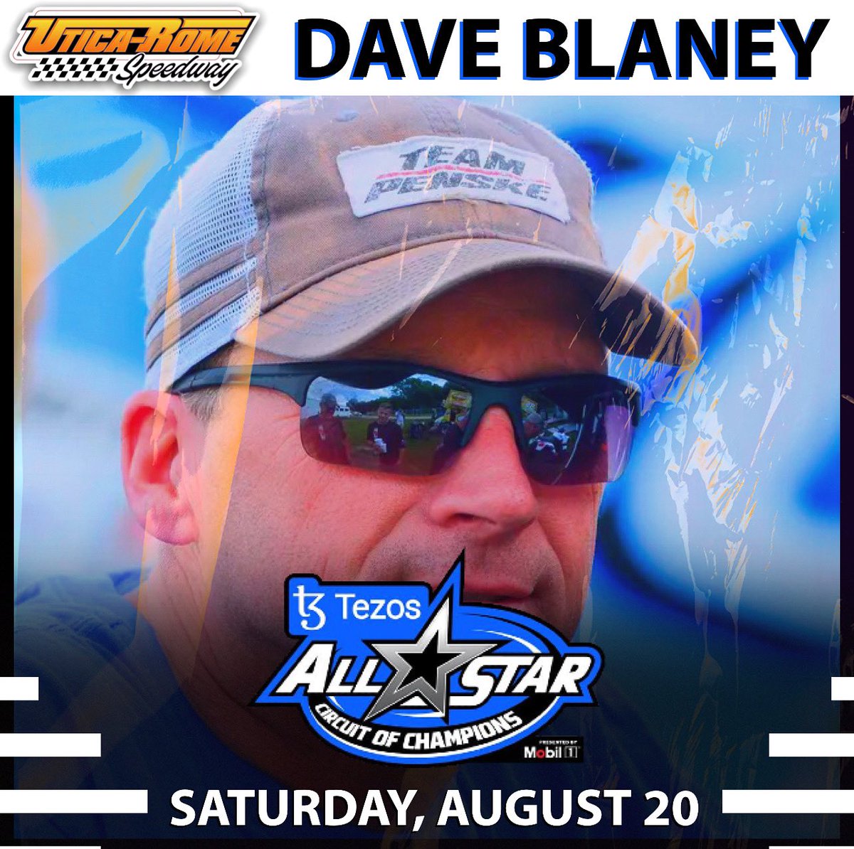 UR_Speedway's tweet photo. The 410 Sprint Cars are back at Utica-Rome Speedway THIS SATURDAY!  The Tezos @ASCoC race 30 laps for $10,000 to win.

Legendary "Buckeye Bullet" Dave Blaney has announced his plans to compete for the 10k at the Home of Heroes. https://t.co/0r072XjrEZ
