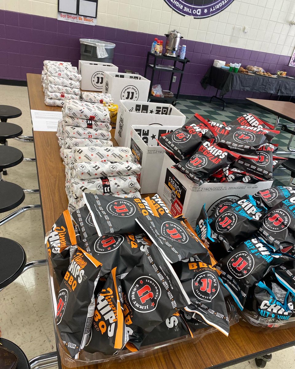 CronePTSA's tweet photo. Thanks to your memberships, we were able to provide the Crone staff with lunch today to welcome them back for this school year! 💜
It’s going to be a great year! https://t.co/IjiSdrGaql