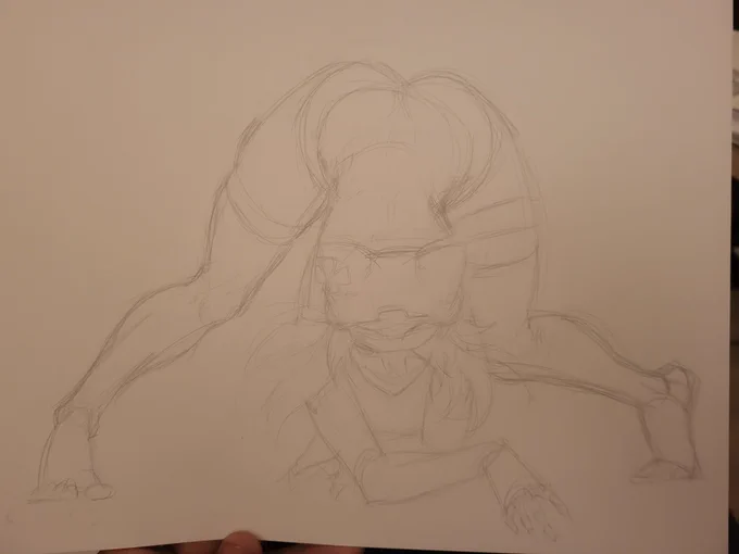 Commission work. Progression 