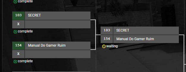 AMASSAMOS contra o bye! 

16-0 sem nem na chance, pegamos a #Secret na sequência