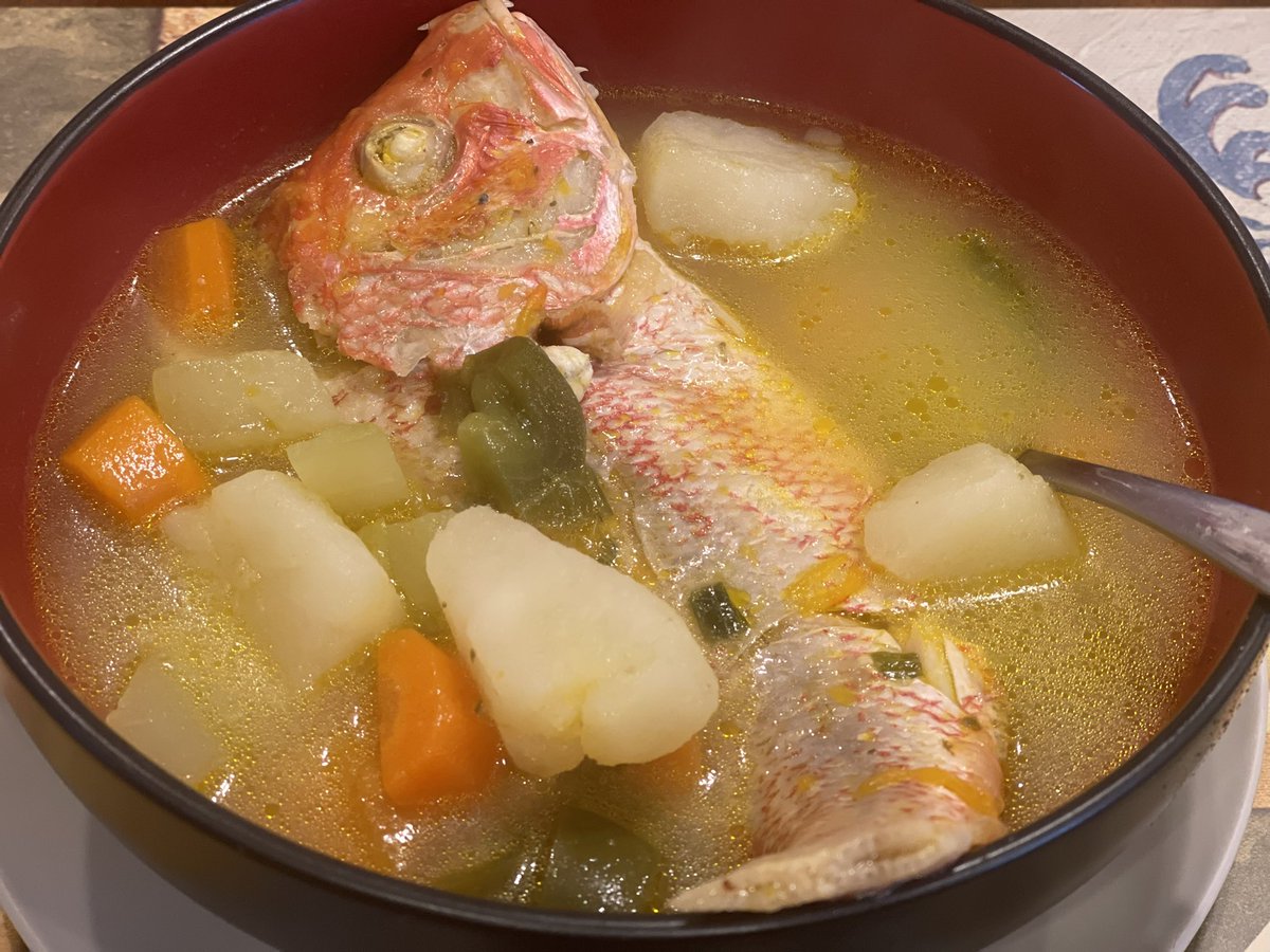 Viviana_Muci's tweet photo. Recovery food #fishbroth #fishtea thanks @CaruthJanice 💗 💕 https://t.co/X3SXaKSUFT