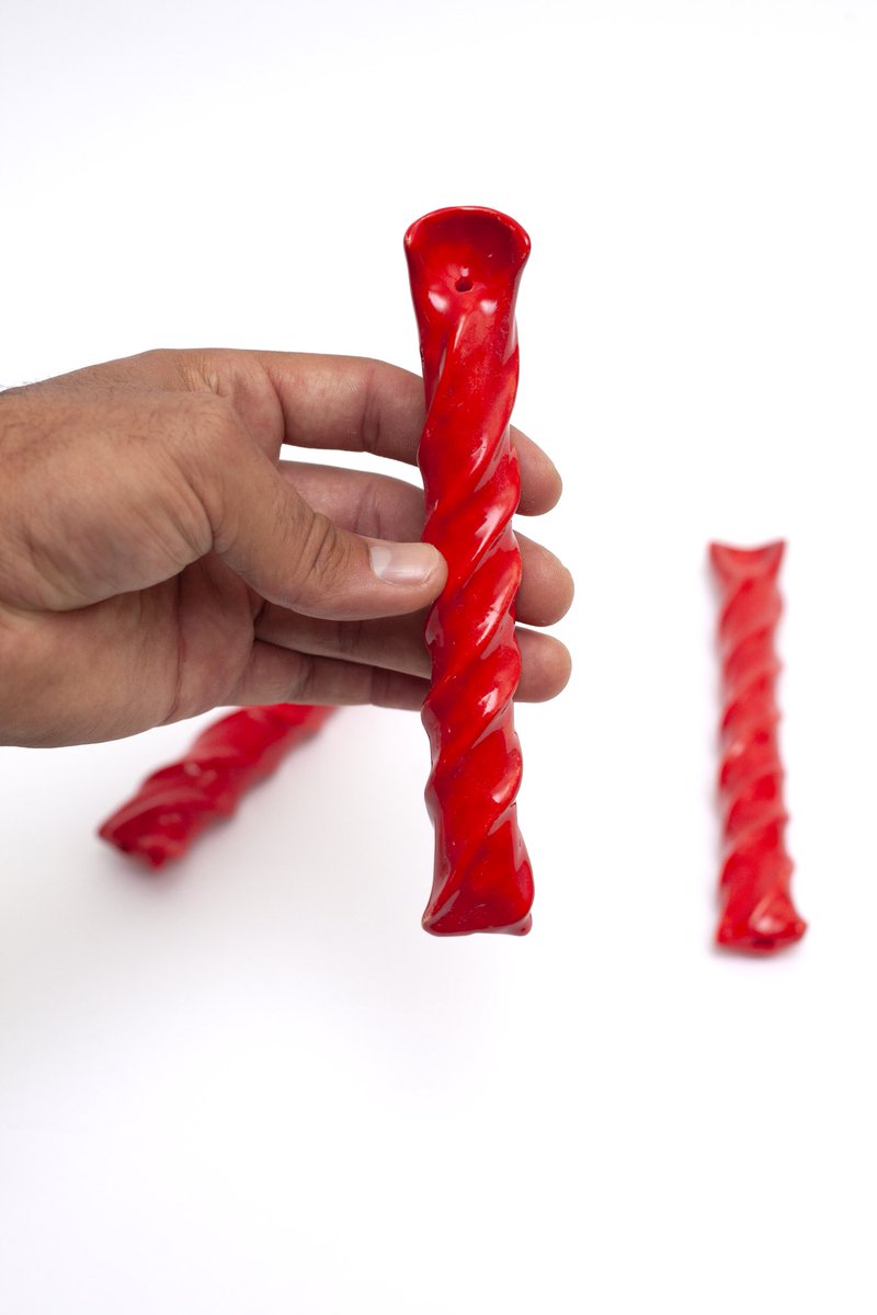 badyearbrand's tweet photo. Licorice pipes now available🍬 Fully glazed interior https://t.co/pfuIliSRfY