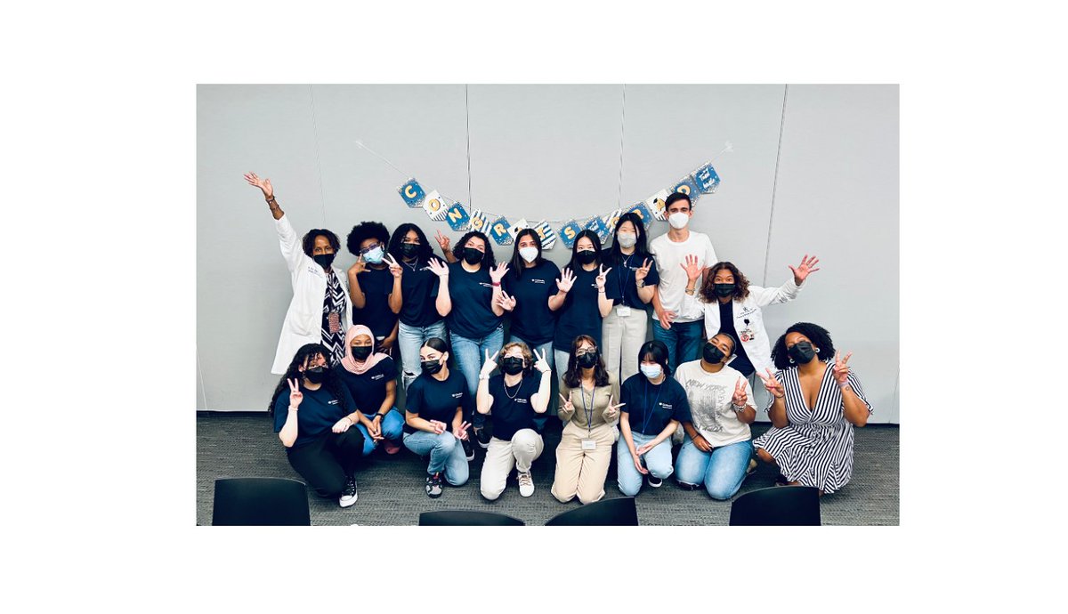 What a blast! 6 weeks w/ these wonderful high schoolers in #simulation -based health professions program! The future of health care is bright! @CUMCAnesthesia @ColumbiaNursing @columbia So thankful 🙏 for the support of @ColumbiaFaculty provost seed grant! @kells333 @ddcColumbia