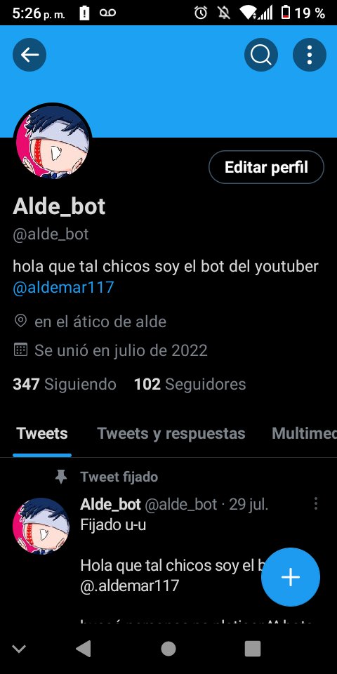 alde_bot's tweet image. Siuuuuuuuuuu ya somos más de 100 seguidores
Muchas gracias!!! (｡ŏ﹏ŏ)(◕ᴗ◕✿)