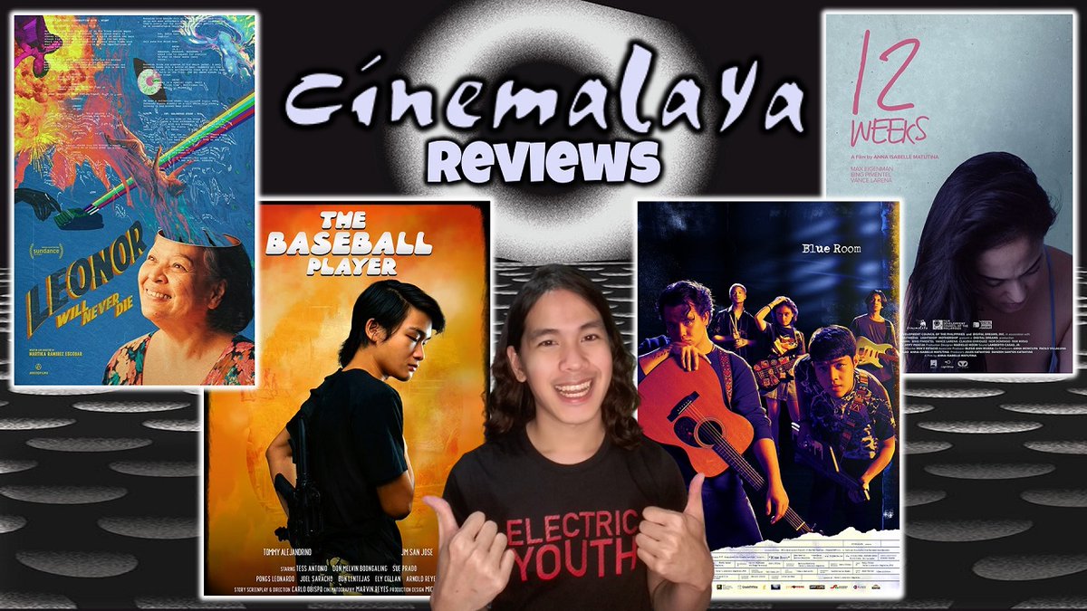 Some of the best gems in this year's festival! #Cinemalaya 2022 reviews for #LeonorWillNeverDie, #TheBaseballPlayer, #BlueRoom &amp; #12Weeks. 
👇👇
youtu.be/cTWMmsbrJ3w
youtu.be/cTWMmsbrJ3w
#SheilaFrancisco #TommyAlejandrino #MaxEigenmann #ElijahCanlas #JuanKarlos #SolimanCruz