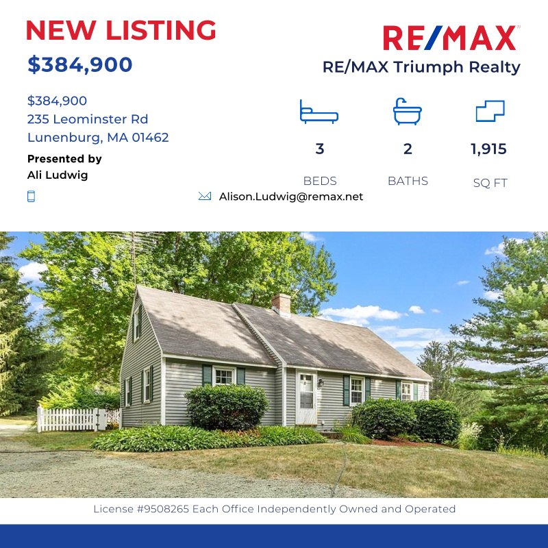 AlisonRLudwig's tweet photo. Welcome to 235 Leominster Road and this charming 3 Bedroom Cape Style Home.  The first floor has a large, homey kitchen overlooking the dini...

Click here for details:
https://t.co/KLUcMOzxu5 https://t.co/seK81HeYzb