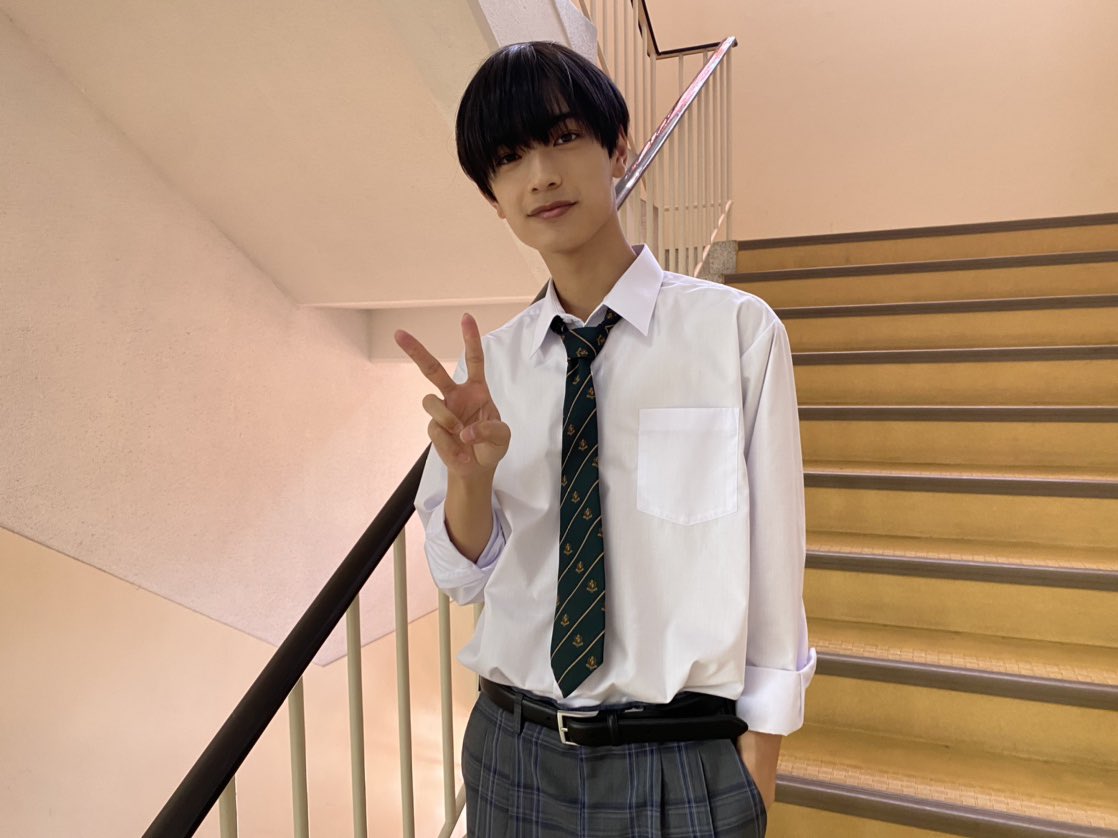 イケメン…破壊力… 高橋恭平×制服×黒髪ストレート＝最強 やっべえな
