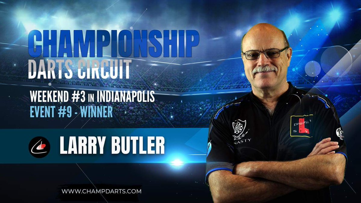 Larry Butler (@usaeagle180) on Twitter photo #notdoneyet
Thank you <a href="/champdarts/">Championship Darts Corporation</a>
<a href="/OfficialPDC/">PDC Darts</a> <a href="/DYNASTY_JAPAN/">DYNASTY_JAPAN</a> and <a href="/Lstyle_Japan/">L-style Japan 【公式】ダーツ</a> for all the years of support. #notdoneyet
Thank you <a href="/champdarts/">Championship Darts Corporation</a>
<a href="/OfficialPDC/">PDC Darts</a> <a href="/DYNASTY_JAPAN/">DYNASTY_JAPAN</a> and <a href="/Lstyle_Japan/">L-style Japan 【公式】ダーツ</a> for all the years of support.