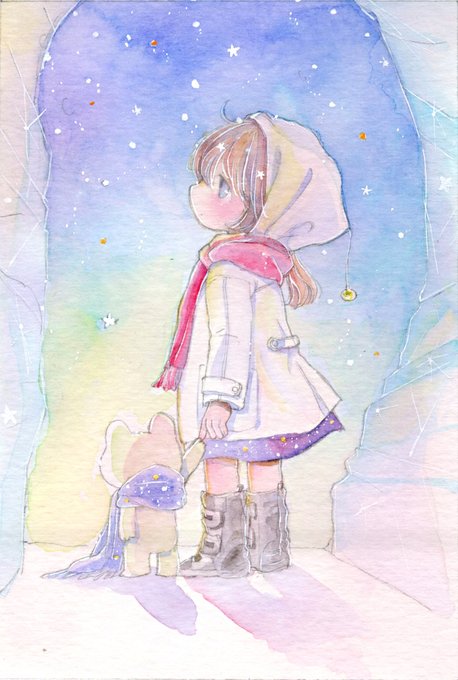 暑いので涼しげな画像を貼るのtwitterイラスト作品