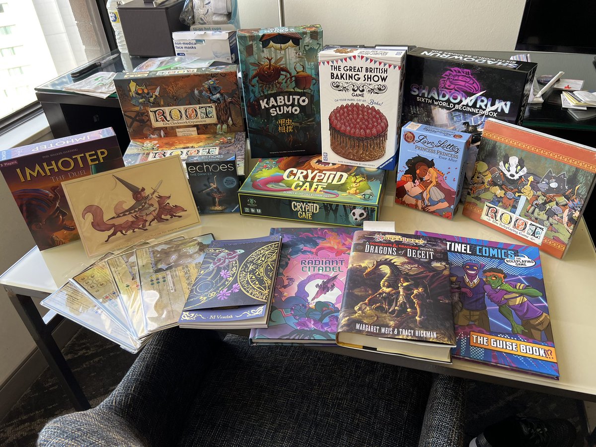 Almost forgot to post our #GenConHaul from this year’s show!