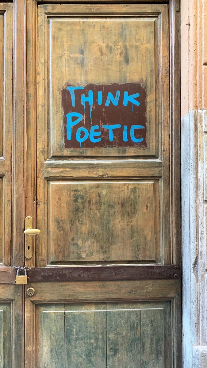 nhisayshi's tweet photo. Found in Rome, #graffiti speaking my love language 🥰

#thinkpoetic #thinkdifferent #roma https://t.co/1y7BM6AXZM