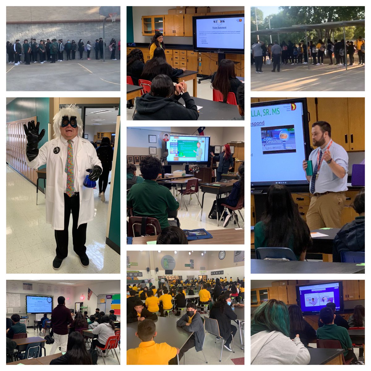 Raul Quintanilla Sr. Middle School STEAM Academy (@qmsstars) on Twitter photo Great first day back at Quintanilla Middle School STEAM Academy! Welcome back to school, Stars!! <a href="/shenevawash/">Sheneva Washington</a> <a href="/SHussainDISD/">Salem Hussain</a> <a href="/LEAD_DallasISD/">LEAD DallasISD</a> Great first day back at Quintanilla Middle School STEAM Academy! Welcome back to school, Stars!! <a href="/shenevawash/">Sheneva Washington</a> <a href="/SHussainDISD/">Salem Hussain</a> <a href="/LEAD_DallasISD/">LEAD DallasISD</a>