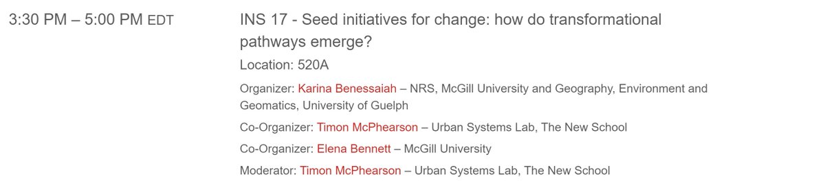 karina_bene's tweet photo. Excited for my first in person conference in years #ESA2022 so old friends reach out if you are in Montreal. Also come to our awesome inspire session on sustainability seeds (social innovations) and transformations @SeedsGA. Can't wait to discuss ideas with these folks! https://t.co/x3BAhNi7Mx