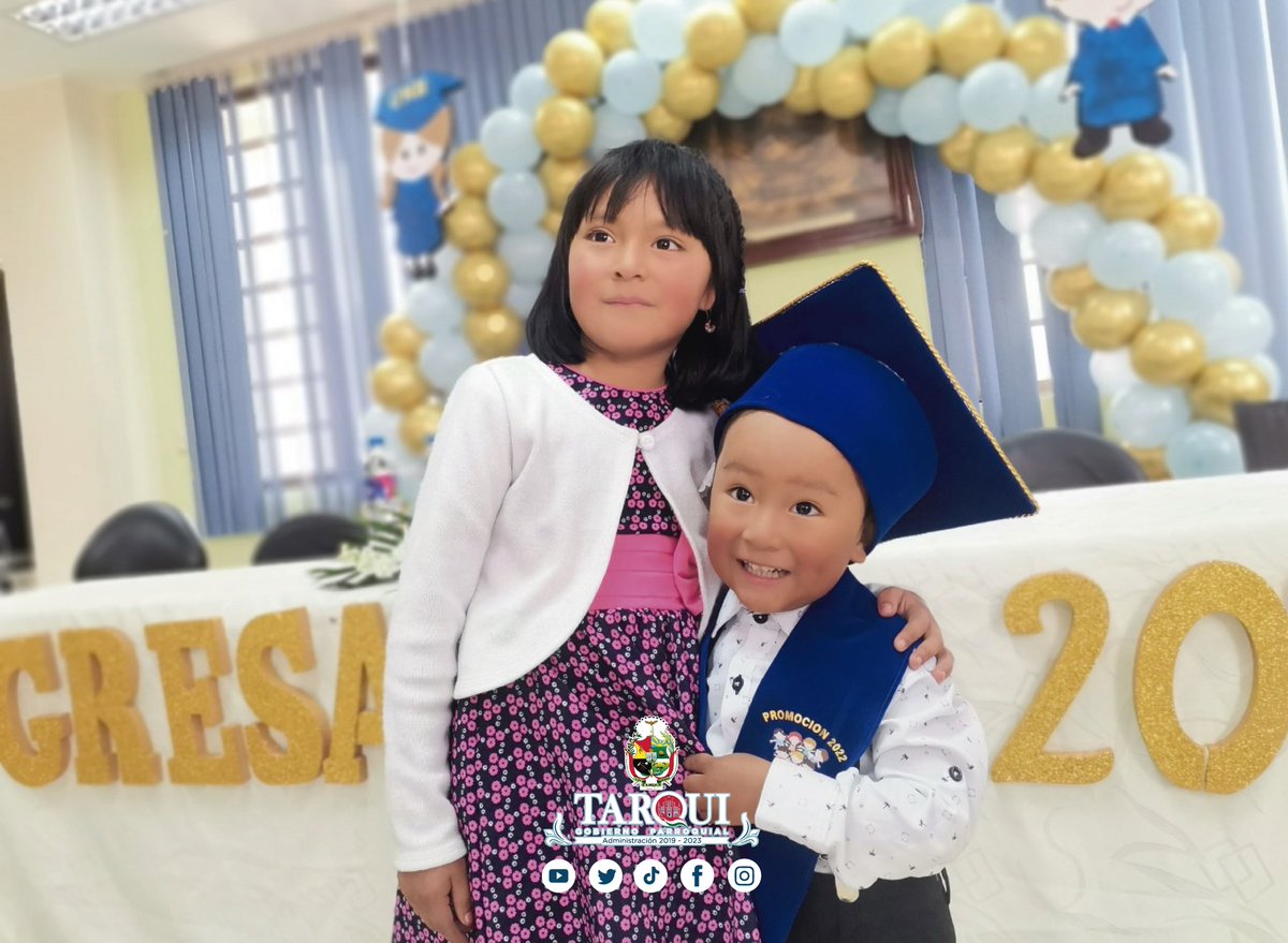 🧸 Los niños y niñas del proyecto "Creciendo con Nuestros Hijos”, culminaron con éxito su primera etapa educativa. Agradecemos a las educadoras por la paciencia y la dedicación demostrada con los pequeños. 
#Decisión_compromiso_y_experiencia
#graduaciones2022 
#GaloPorTarqui