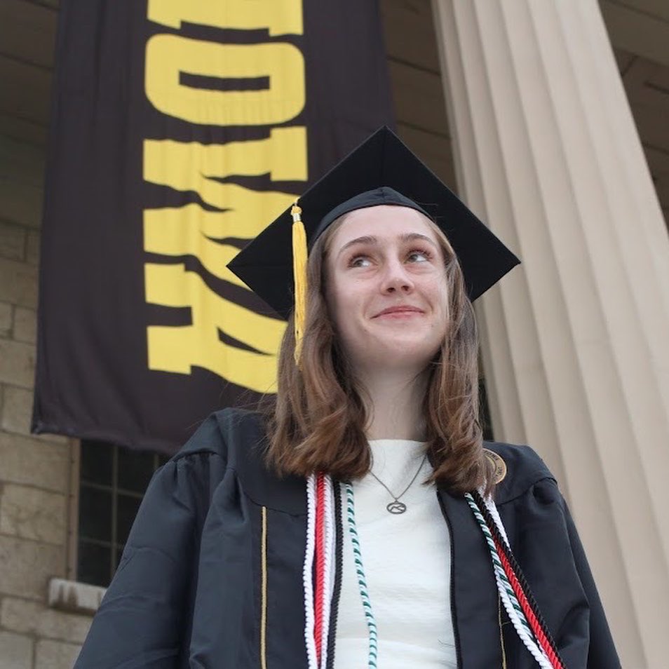 I_Y_W_P's tweet photo. Meet April, the Iowa Youth Writing Project’s new Education &amp; Volunteer Outreach Coordinator! April is passionate about working with youth and making creative writing accessible to everyone. Learn more about April and meet our other staff at https://t.co/U5N2oWiISu ! https://t.co/Wq1QpUGZpS
