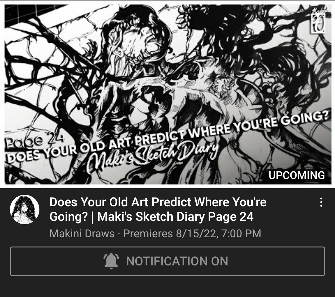 GNinjuh's tweet photo. ✒#MakiniDraws🖼 🔴LIVE
[#MakisSketchDiary] 
Page 24 - Does Your Old Art Predict Where You're Going? 🤔

🎙@Makini1990 
 #Venom #Redraw #Inking

#TheCSFNation 
@MadsMamaBear 
@RoseMQueen1
@BLofDixDivision
#MDasterdly
@MegatronDarth
@riotkitty1
@MagitekMags
https://t.co/3Xmxgs6BTc https://t.co/kyc9cMkUeY
