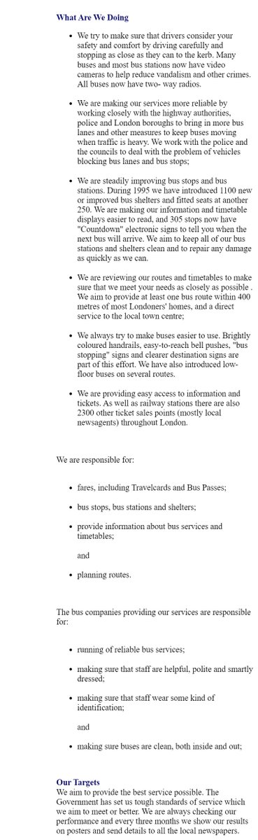CLondoner92's tweet photo. 1995 London Transport Buses Passenger Charter. https://t.co/vZbaN43nky