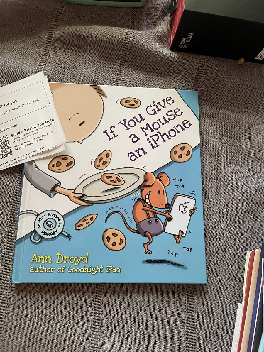 Ms_Blaine70's tweet photo. Thank you so much @JAPrincipalAnn for the donations to my classroom I can’t wait to read this to my students. Help me clear all the books off my list. Link in bio #ifyougiveamouse #teacher #csreading @csteachersorg @JAdamsSchool @BlackGirlsCODE @iste https://t.co/h6IUkrAQEm