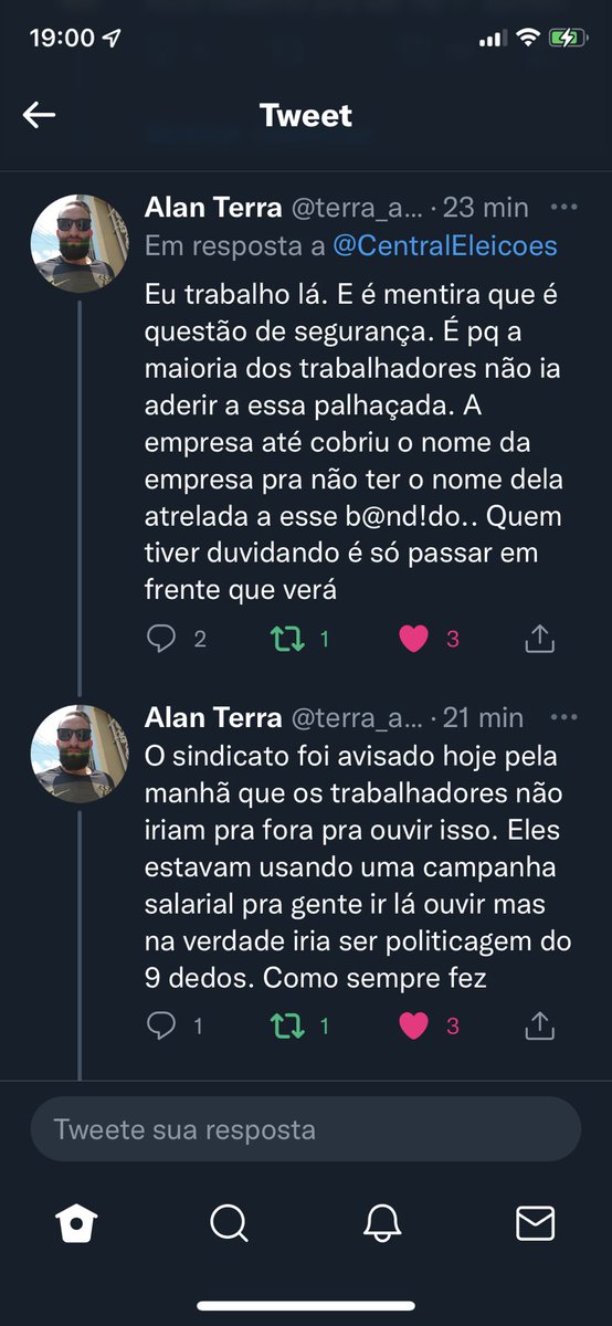 Vigilan66356230's tweet photo. O nine CANCELOU o lançamento presencial de sua campanha eleitoral amanhã (16/08) em São Bernardo do Campo,Diz que cancelou por questões de segurança… Mas a verdade sempre aparece... https://t.co/rJczoLvwCE