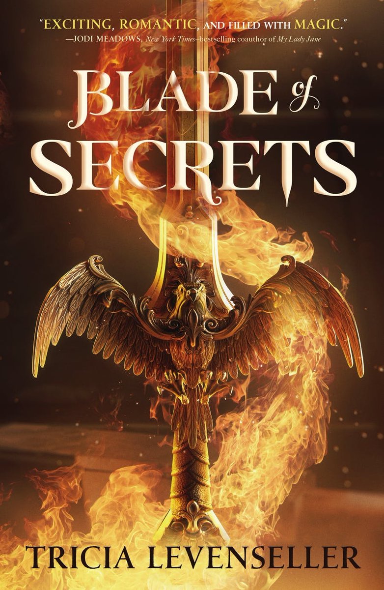 definitelybooks's tweet photo. In #BladeOfSecrets, the first book in Tricia Levenseller's exciting new YA fantasy duology, a teenage blacksmith with social anxiety is forced to go on the run to protect the world from the most powerful magical sword she's ever made. https://t.co/1CeuhPFpPn https://t.co/xjbxXcUO0U