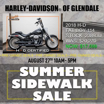 Blue Chopper Force Harley Davidson Motocycle  Poster 19"x 13" HD 