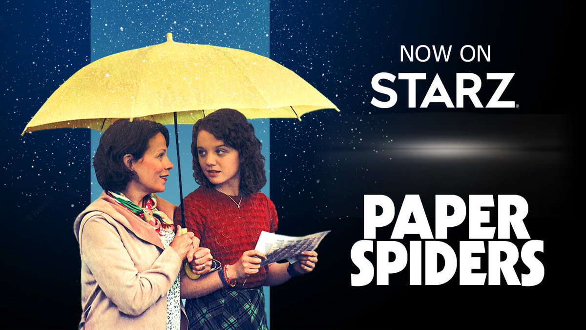 Paper Spiders is now available on <a href="/STARZ/">STARZ</a>!