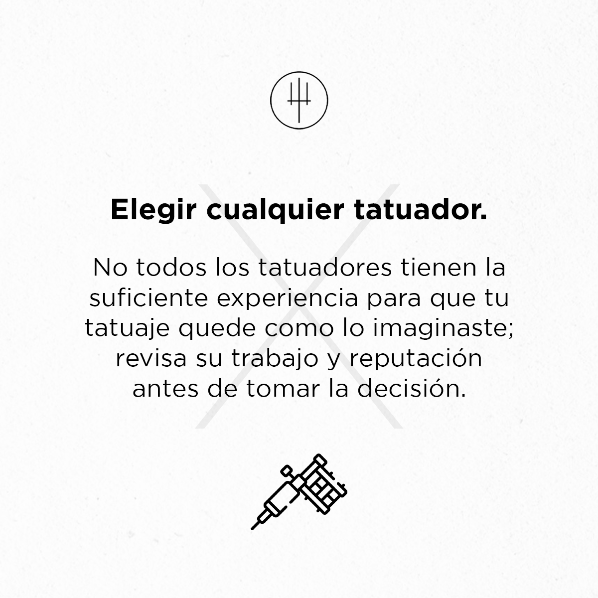 Cuéntanos qué otros errores crees que se puedan cometer a la hora de escoger tu tatuaje. ¡Te leemos! 

#infiernotatuajes #mejorestatuadorescdmx #tatuajescdmx #ilovetattoos #erroresaltatuarse #tattoodesign #tattooart #tattooinspiration