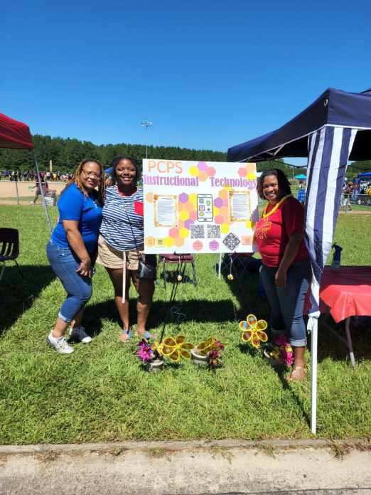 PCPSIn2GreatTec's tweet photo. We had a great time at the PCPS Back to School Kickoff. Instructional Technology shared some great digital resources with the community #OnePetersburg #WeAreOne https://t.co/SC06V66zNg
