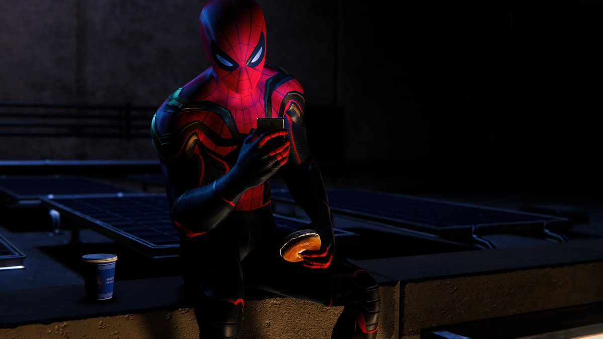 slodermay's tweet image. I'm obsessed with the insomniac Spider-Man games ngl