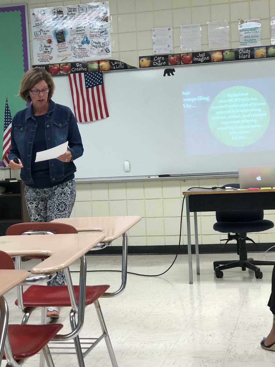 Kim_Scott_15's tweet photo. Shout out to @1Eleanorpatrick &amp; the  @CravenCoSchools EC Department for organizing an amazing day of learning at the EC Admin Summit! @DrPatrickGreene, NC POY, kicked off the day! #NCTOYPOY We had an exciting day with speakers from across the state. #CCSUnited #StartARevival https://t.co/UwRsIE3DEl