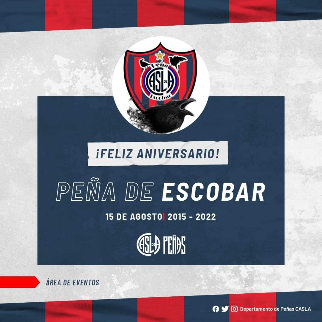 CdMalvinas's tweet photo. Desde @CdMalvinas queremos felicitar a @CuervosdEscobar en su 7° Aniversario🎉🎊🥳👏🏻
Por muchos años más!!!! 🍾🥂
#MasQue90Minutos🔵🔴🔵
#SLFederal🇦🇷
#DeBoedoAlMundo✈🌎
#AreaDeEventos 🎊🎇
#CuervosDeMalvinasEnZonaNorte🔵🔴🔵
@PeniasCASLA https://t.co/ik1wUtGEAu