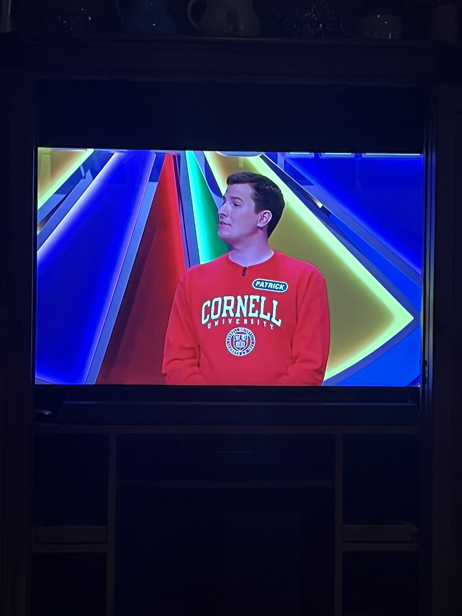 debinithaca's tweet photo. Who is this familiar face from the @CityofIthaca1 on my tv right now?! Cheering you on - no spoilers! @WheelofFortune @patrickjmehler @cornell  #twithaca #ithacafamous https://t.co/cx8mMOegQP