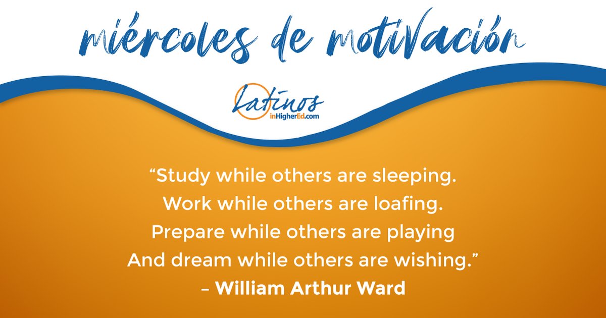 LatinosHigherEd's tweet photo. Hard work always pays off.
#NowHiring #LatinoJobs #HireLatinos #HireBillingual #LatinosinHigherEd #LIHE
#highereducation #jobs #latinojobs #hirelatinos #nowhiring #werehiring #lookingforjobs #hirediverse #diversejobs #hirebillingual #highered https://t.co/pGs1GDbeD2